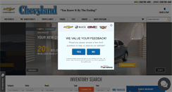 Desktop Screenshot of chevyland.com